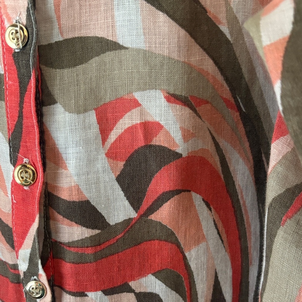 JM Collection Linen Shirt - Picture 4 of 7